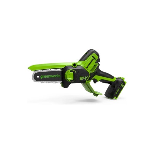 Мини-пила цепная аккумуляторная Greenworks 24V G24MCS10 2008207