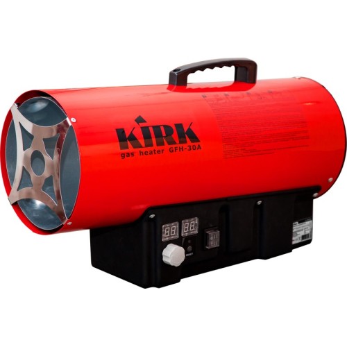 Нагреватель газовый 30кВт, автомат. упр. термостат GFH-30A KIRK