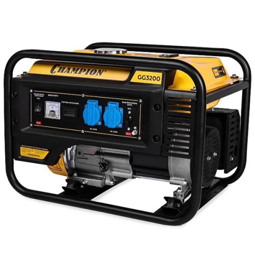 Генератор OHV 7,5 лс, 15л, 3,2/3,5 кВт CHAMPION, GG3200
