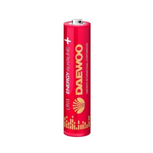 Батарейка AAA LR03 1.5V alkaline BL DAEWOO ENERGY