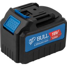 Аккумулятор BULL AK6001 18В, 6Ач, Li-lon