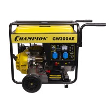 Генератор сварочный бензин., CHAMPION GW200AE